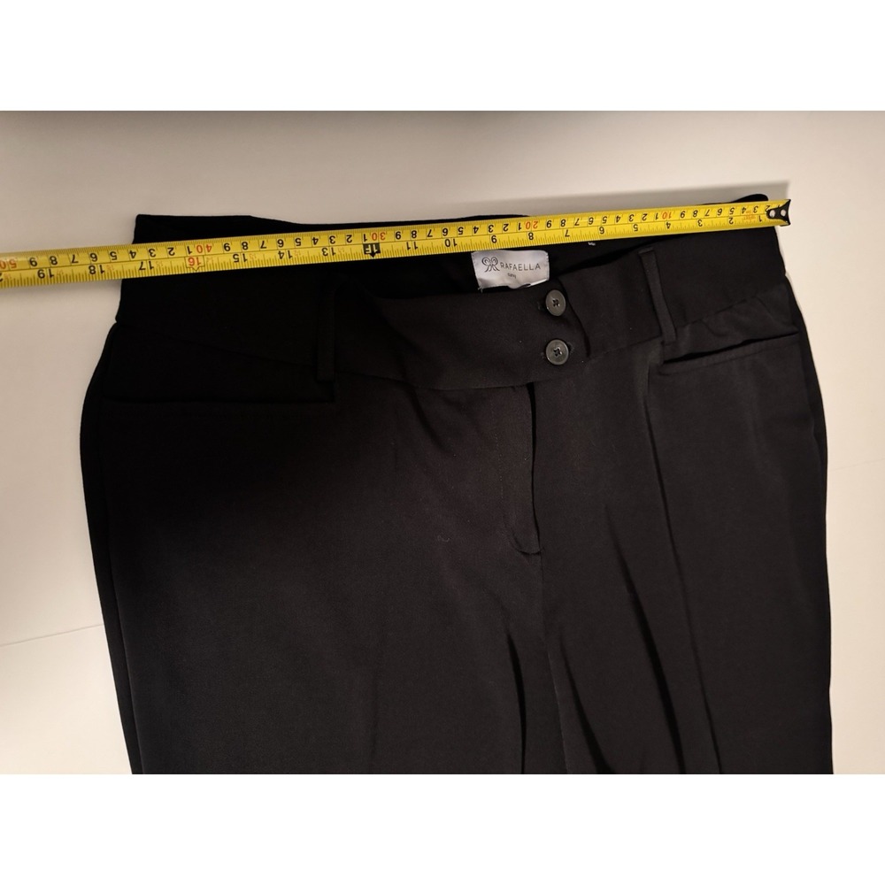Rafaella Womens Curvy Fit Gabardine Bootcut Dress Pants Size 16; 29in Inseam; - Picture 4 of 6